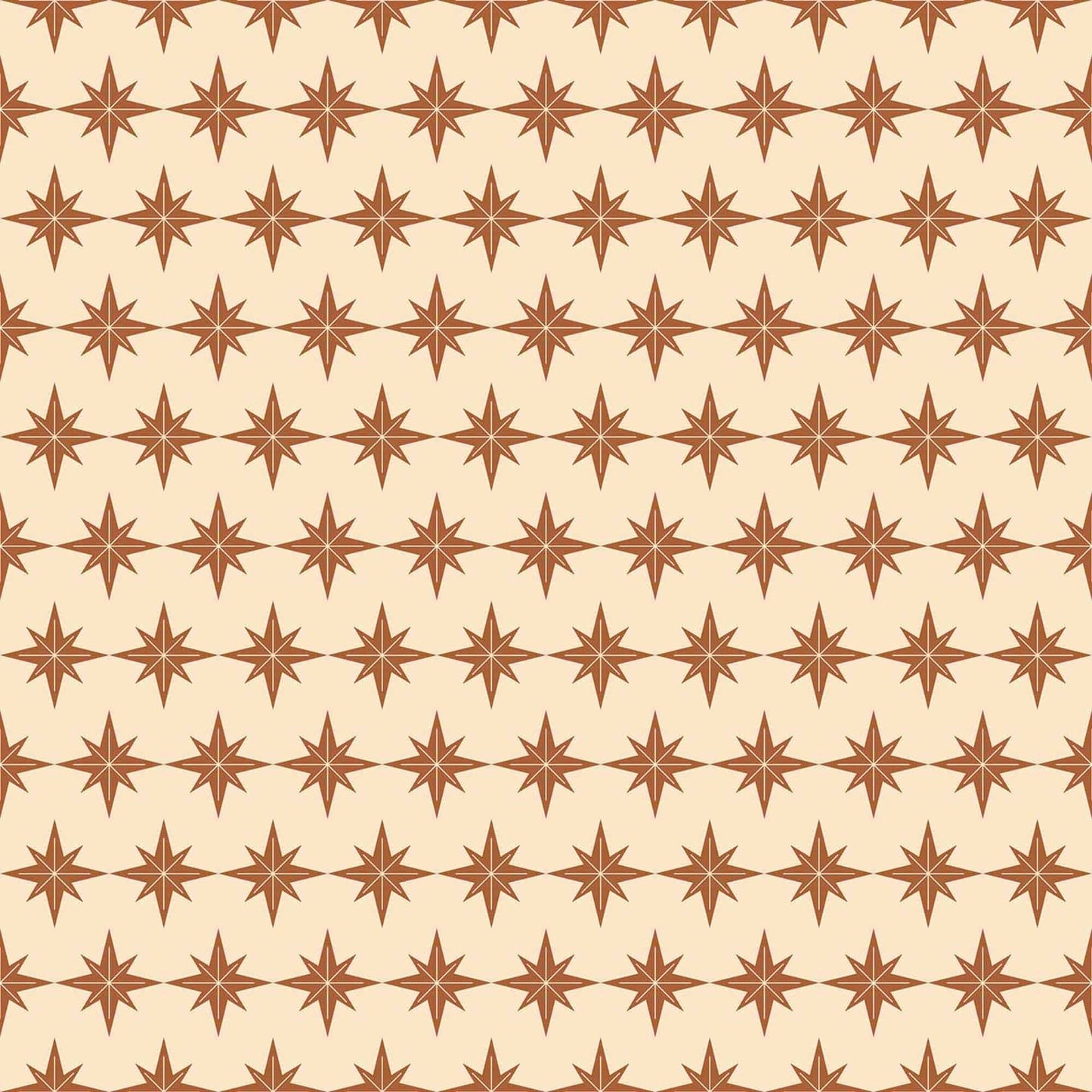 Neutral Star Wallpaper for Camper or Home - Peel and Stick or Traditional Wallpaper