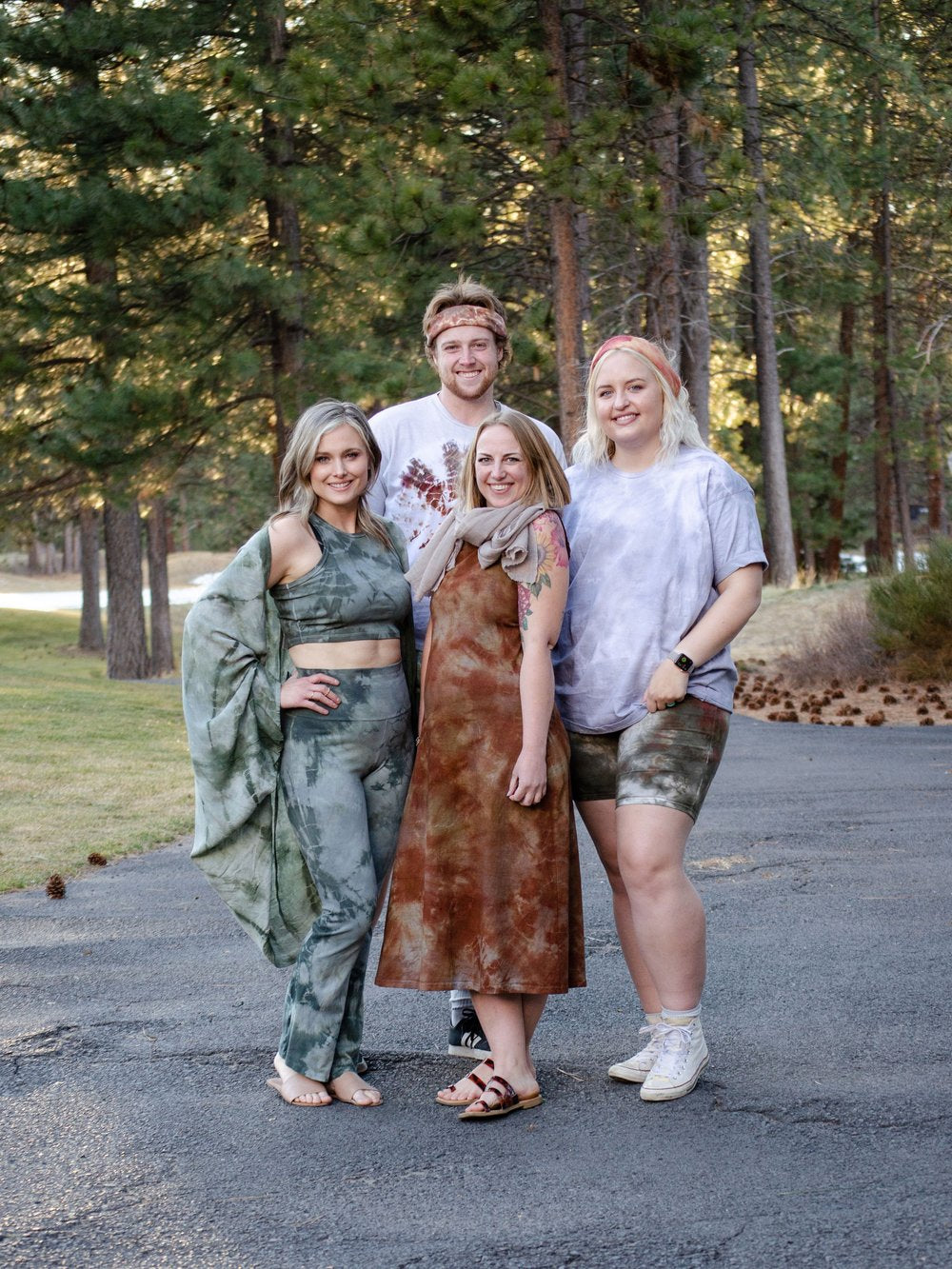 The Central Oregon Tee - Tie Dye Unisex Shirt by 1 Life