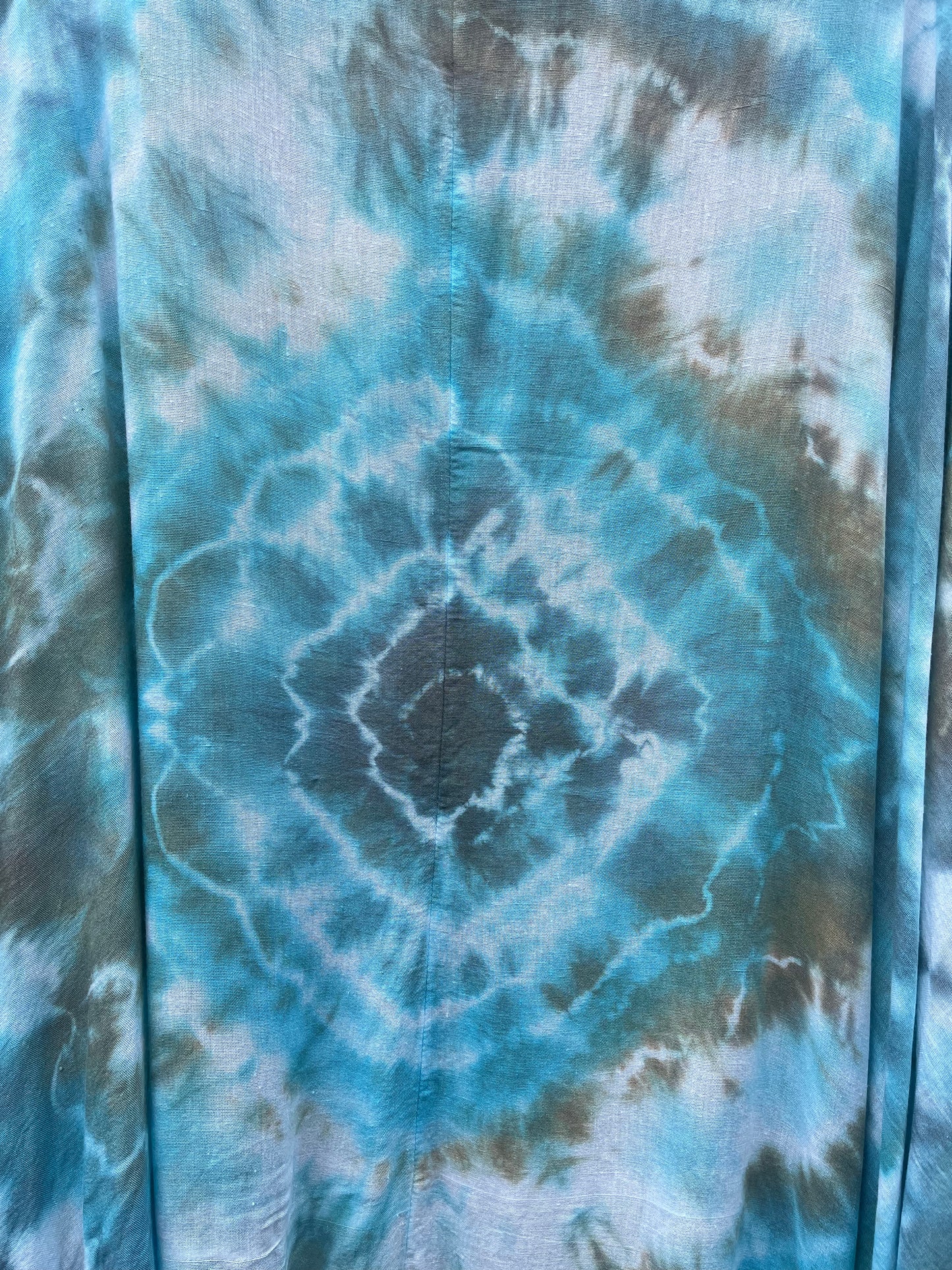 Santa Cruz Tie Dye Scarf and Wrap - The Butterfly Wrap Number 7 - Tie Dye Sustainable Rayon Wrap by 1 Life