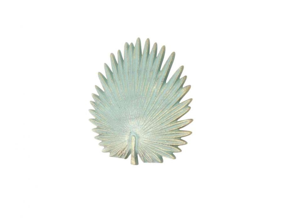 Seaworn Cast Iron Tropical Palm Trivet - 10.5” Palm Frond