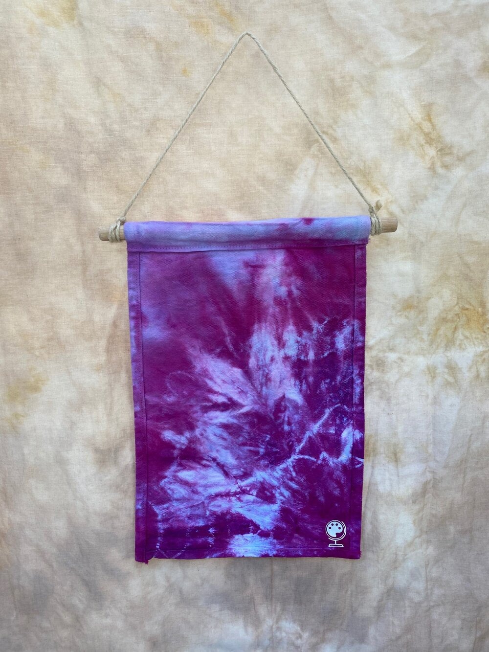 Hand-Dyed Mini Banner by 1 Life for your Home, Airbnb, Campervan, and More!