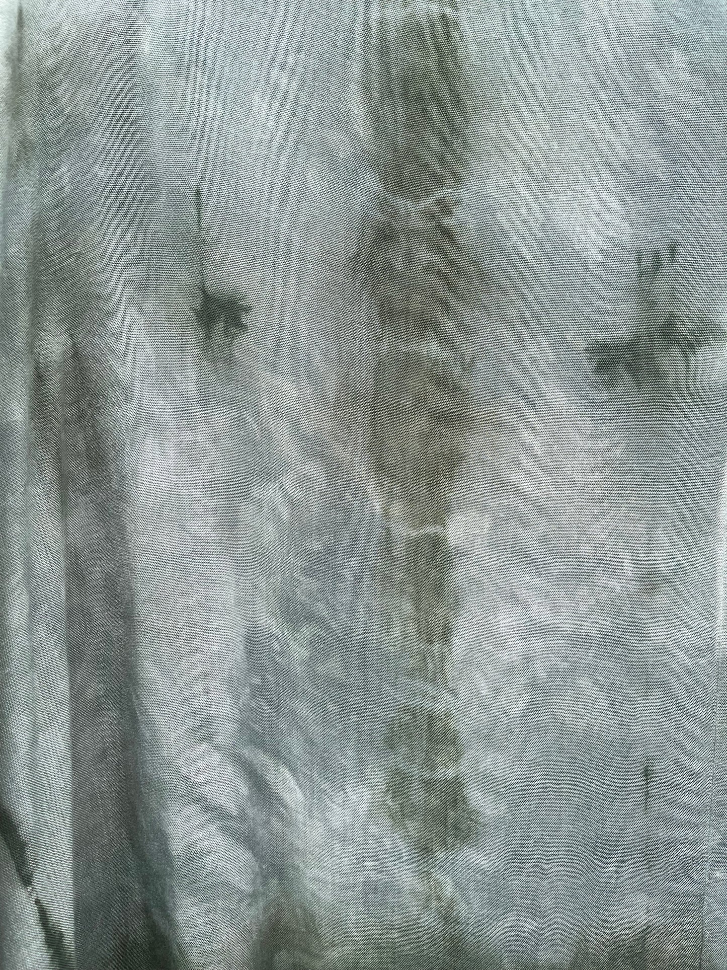 Green Tie Dye Scarf and Wrap - The Butterfly Wrap Number 5 - Tie Dye Sustainable Rayon Wrap by 1 Life
