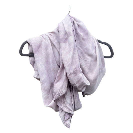 The Gray Day TieDye Scarf and Wrap - The Butterfly Wrap Number 8 - Tie Dye Sustainable Rayon Wrap by 1 Life