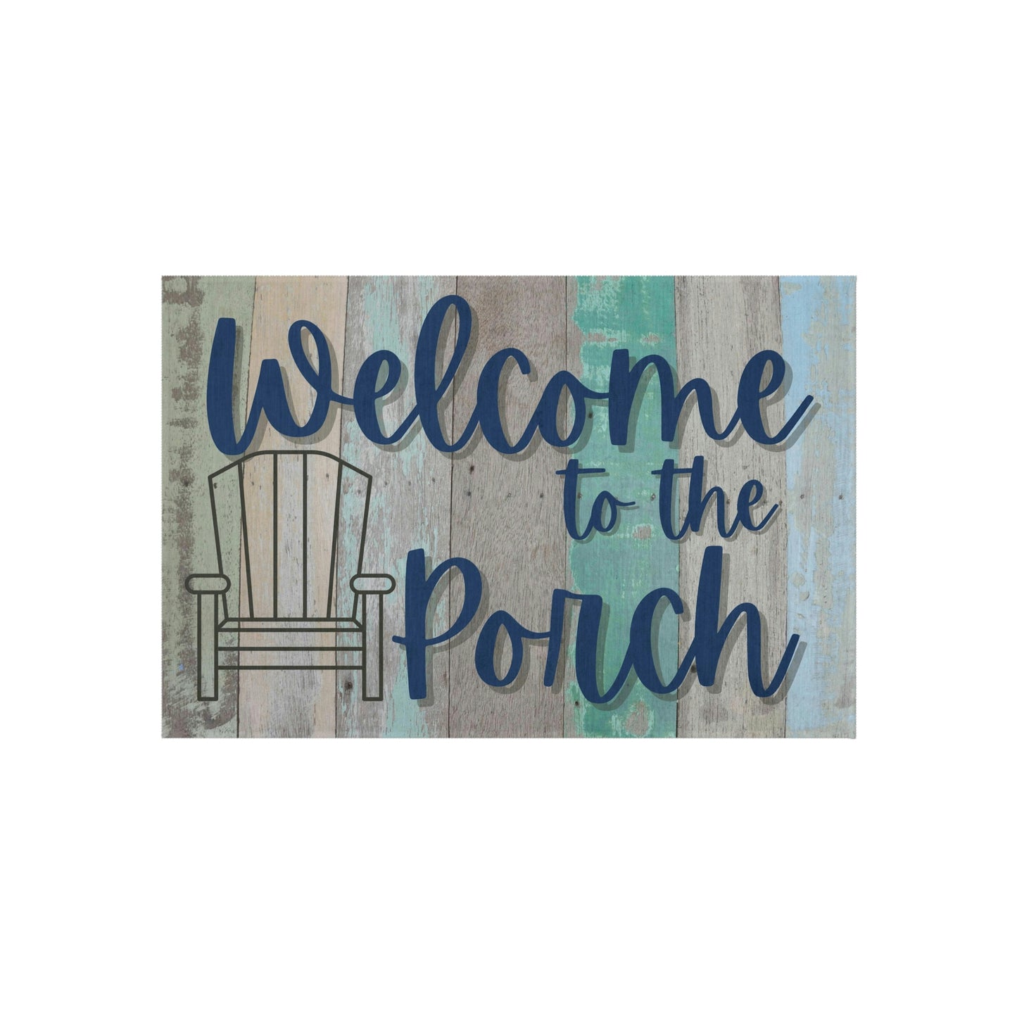 Outdoor Rug - 24” x 36” Outdoor Porch Mat