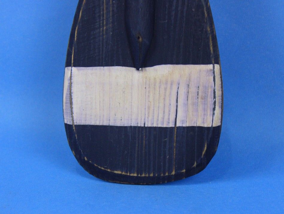 Wooden Pembrook Decorative Rowing Boat Paddle with Hooks 24"