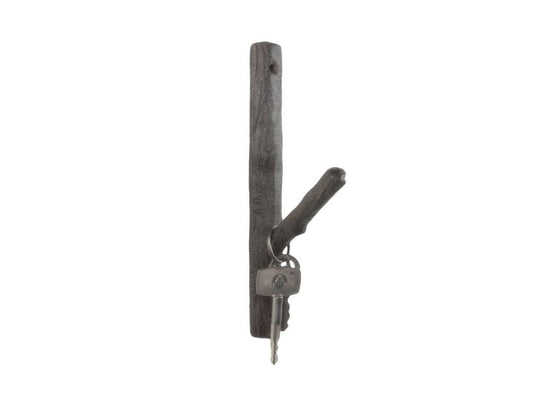 Tree Branch Cast Iron Decorative Metal Wall Hook 8" for your Home or RV