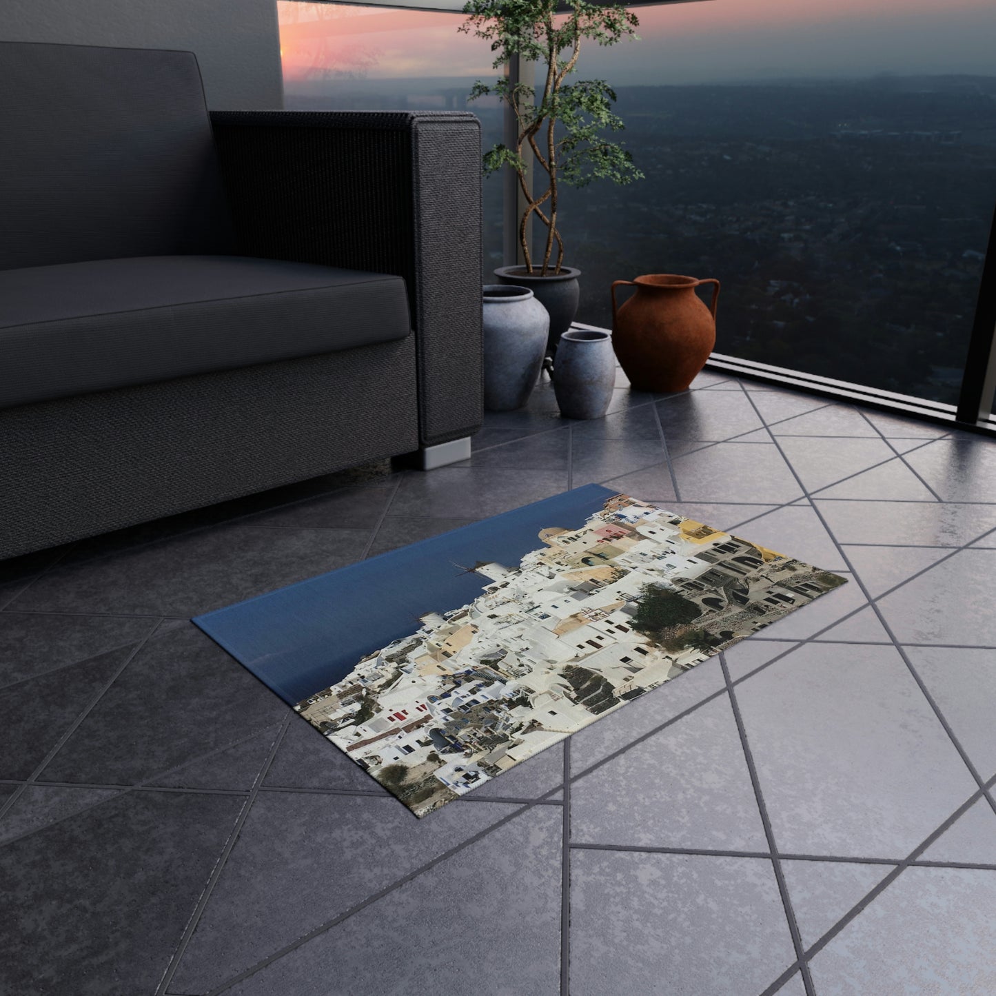 Santorini Sky Outdoor Rug