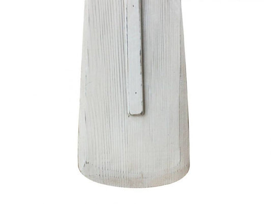 Rustic Wooden Whitewashed Decorative Boat Rowing Oar with Hooks 62" for your Home, RV, Boathouse, or Office