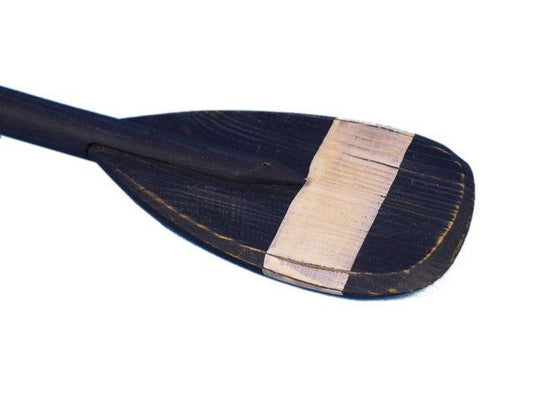 Wooden Pembrook Decorative Rowing Boat Paddle with Hooks 24"