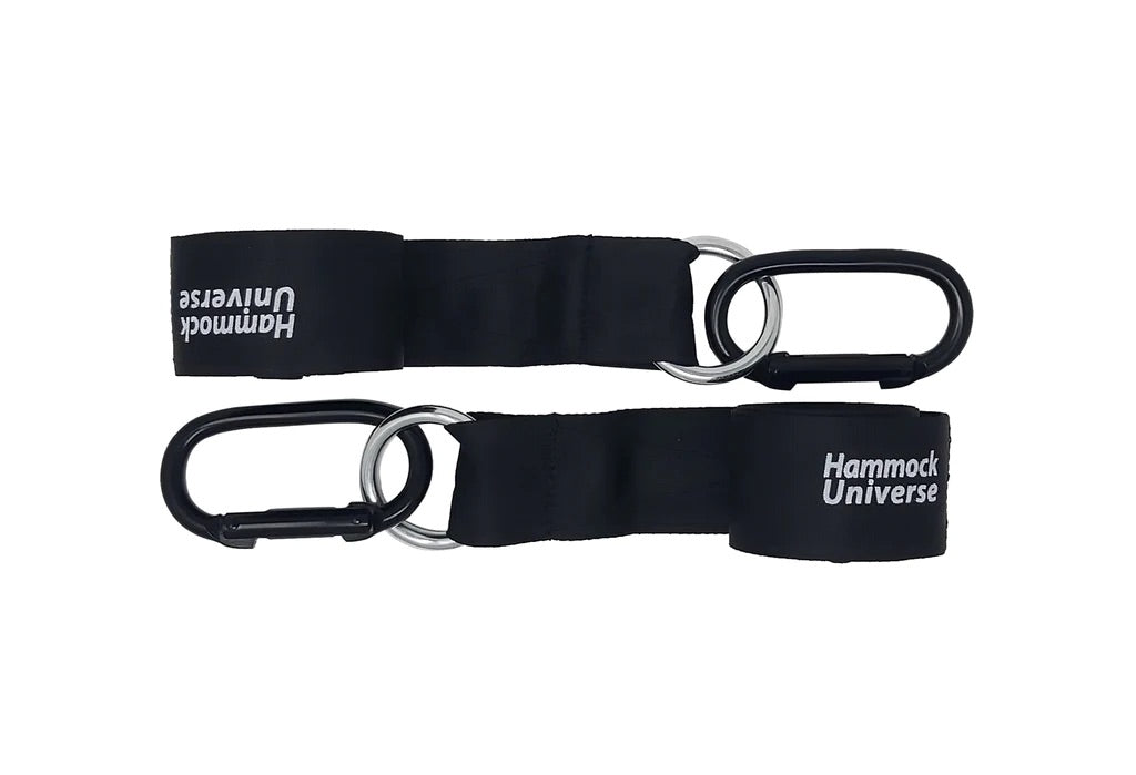 Universal Eco-Friendly Hammock Tree Straps with Heavy Duty Carabiners