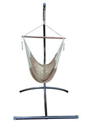 Indoor/Outdoor Mayan Hammock Chair with Wood Bar