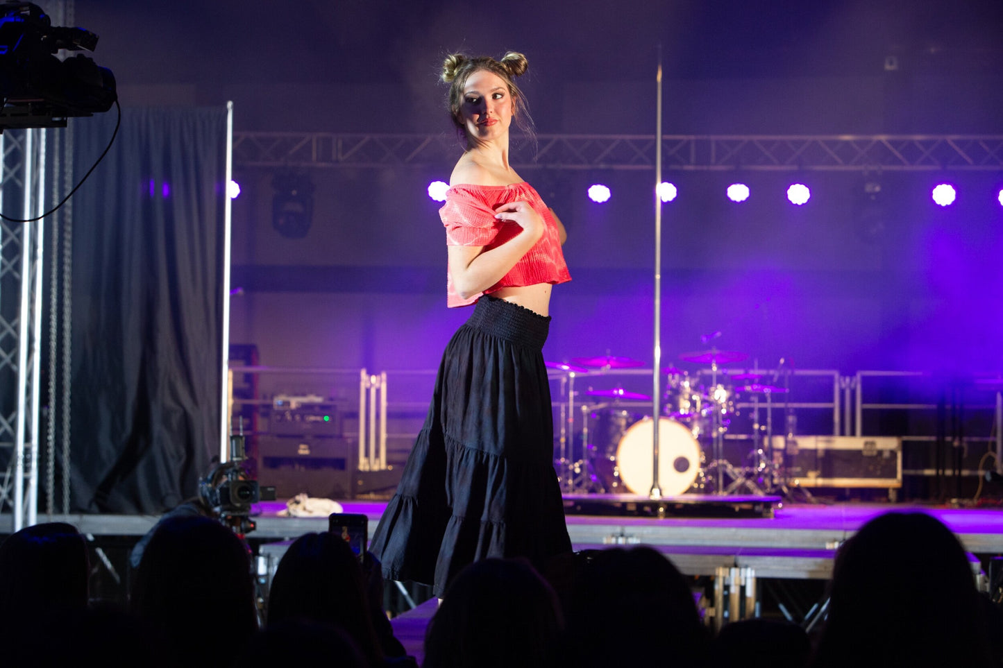 The Flamenco of the Flamingo Top - Coral Tie Dye Off-Shoulder Top by 1 Life - Perfect for your Next Vacation or Honeymoon!