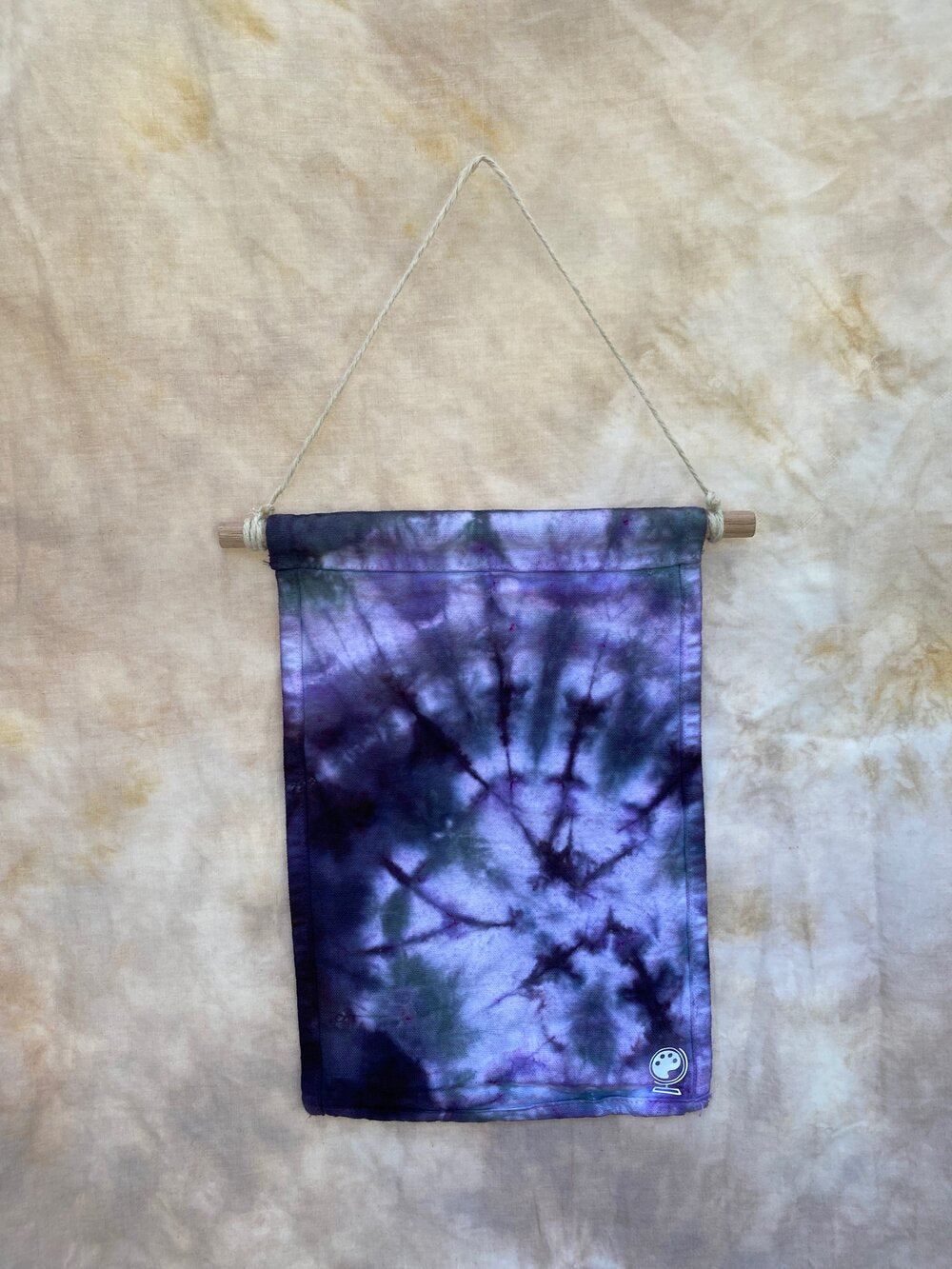 Hippie Decor - Mini TieDye Banner by 1 Life for your Home, Airbnb, Campervan, and More!