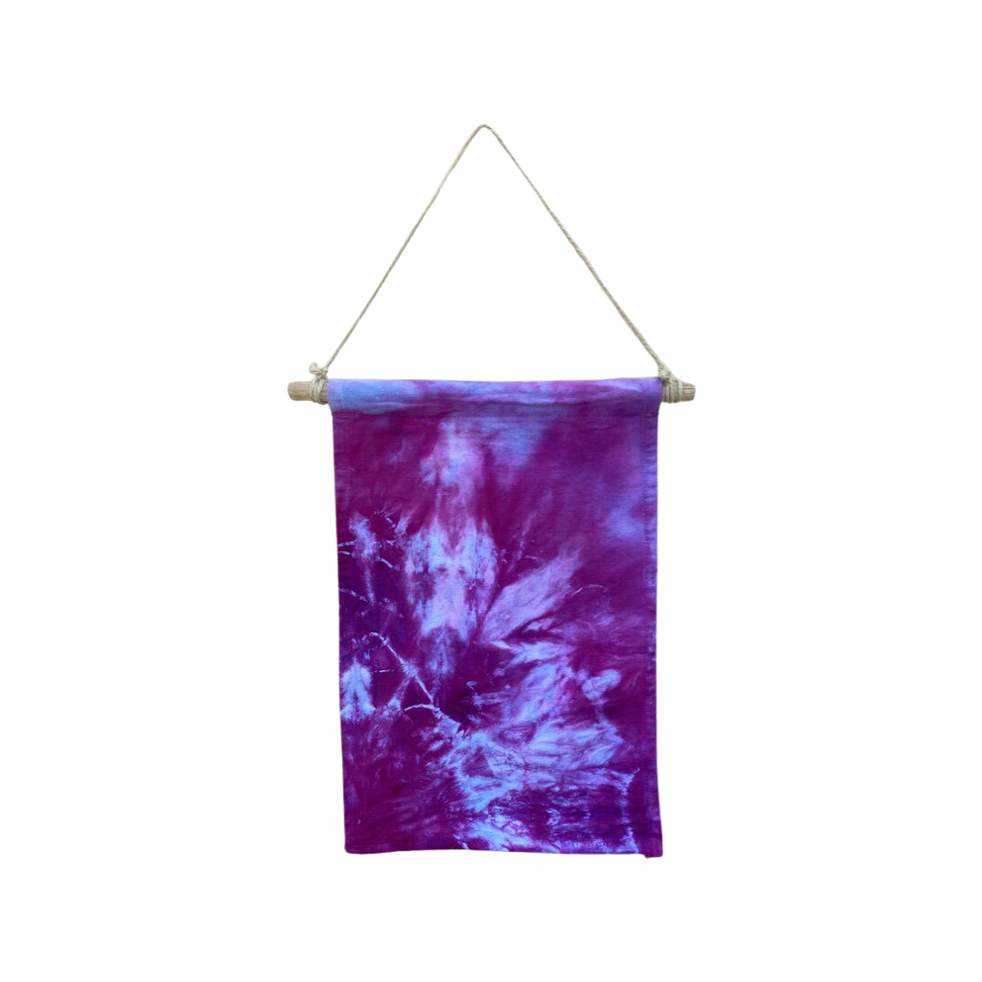Hand-Dyed Mini Banner by 1 Life for your Home, Airbnb, Campervan, and More!