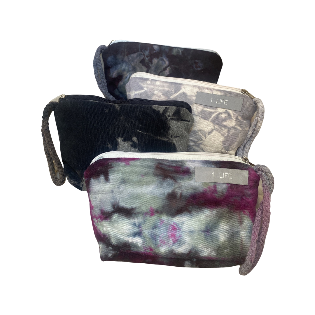 Cotton Tie Dye Clutch by 1 Life