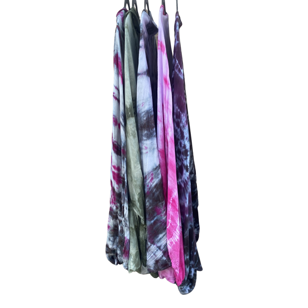 2-in-1 Tie Dyed Scarf and Wrap - The Butterfly Wrap Number 4 - Tie Dye Sustainable Rayon Wrap by 1 Life