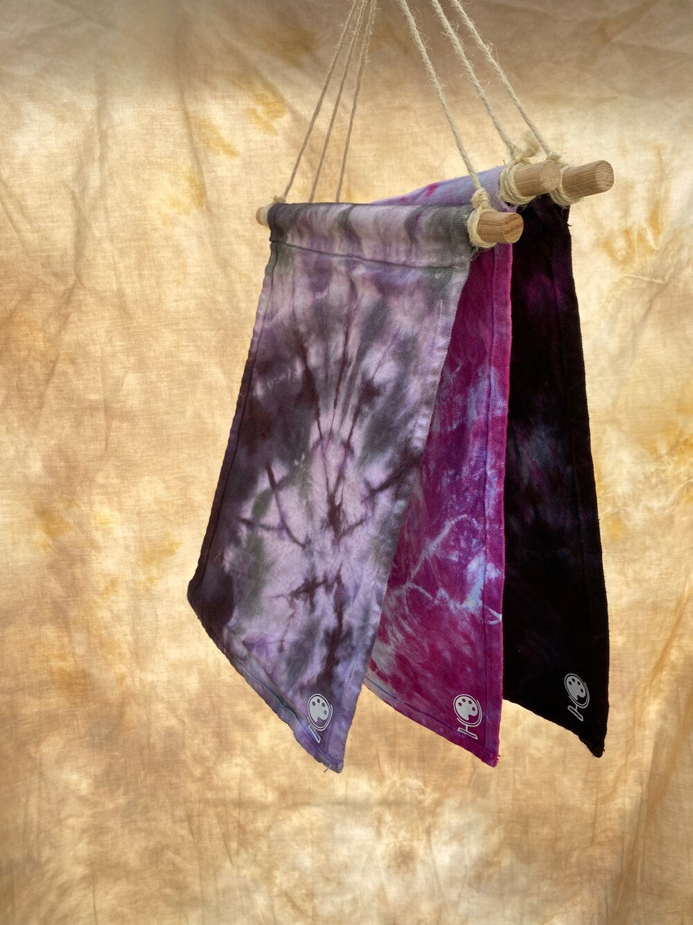 Hippie Decor - Mini TieDye Banner by 1 Life for your Home, Airbnb, Campervan, and More!