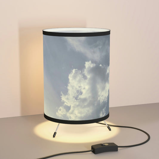 Sunshine Tripod Lamp with High-Res Printed Shade, US\CA plug