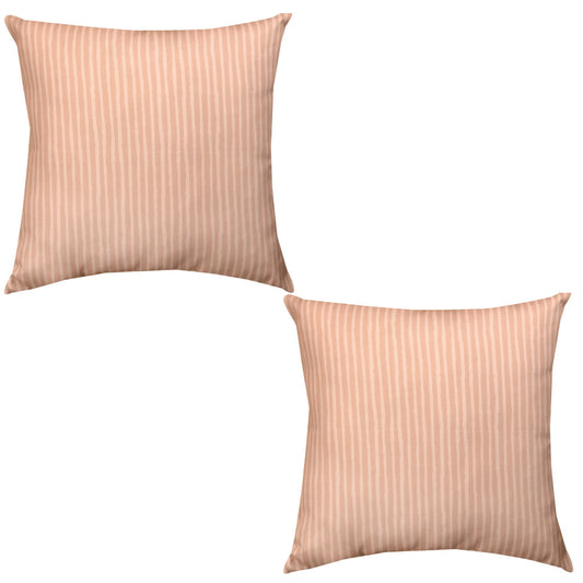 Set of 2 Indoor/Outdoor Color Splash Neutral Climaweave Pillows